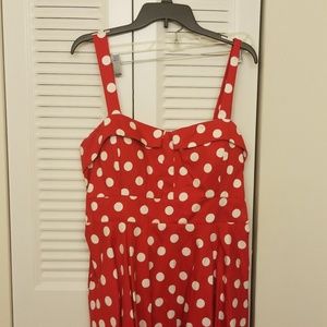 Vintage polka dot dress